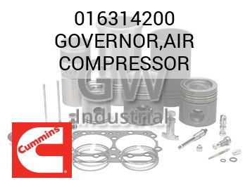 GOVERNOR,AIR COMPRESSOR — 016314200