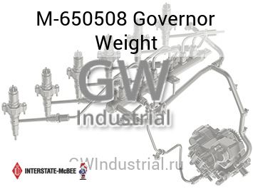 Governor Weight — M-650508