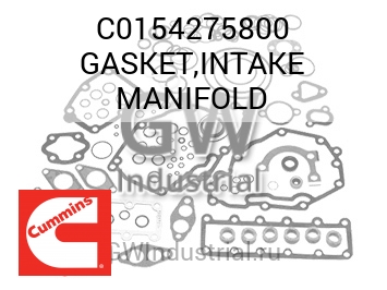 GASKET,INTAKE MANIFOLD — C0154275800