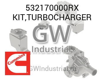 KIT,TURBOCHARGER — 532170000RX