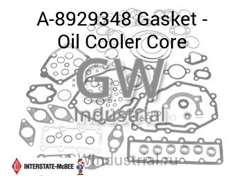 Gasket - Oil Cooler Core — A-8929348
