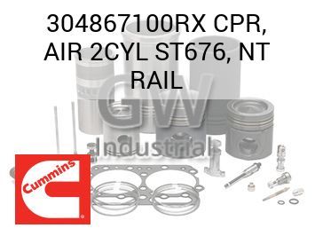 CPR, AIR 2CYL ST676, NT RAIL — 304867100RX