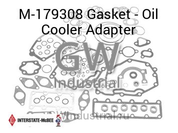 Gasket - Oil Cooler Adapter — M-179308