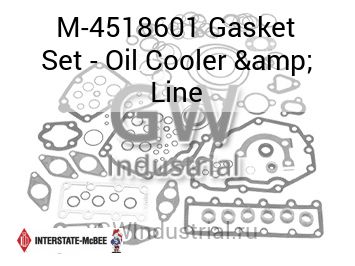 Gasket Set - Oil Cooler & Line — M-4518601