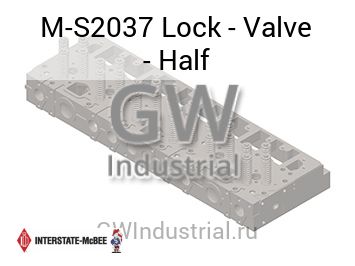 Lock - Valve - Half — M-S2037
