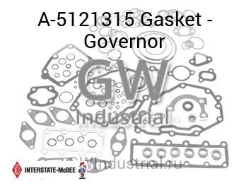 Gasket - Governor — A-5121315