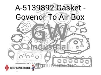 Gasket - Govenor To Air Box — A-5139892