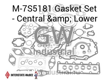Gasket Set - Central & Lower — M-7S5181