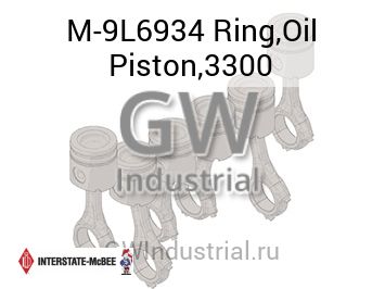 Ring,Oil Piston,3300 — M-9L6934