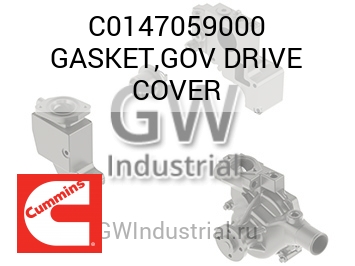 GASKET,GOV DRIVE COVER — C0147059000