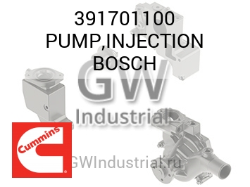 PUMP,INJECTION BOSCH — 391701100