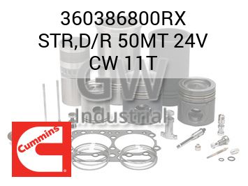 STR,D/R 50MT 24V CW 11T — 360386800RX
