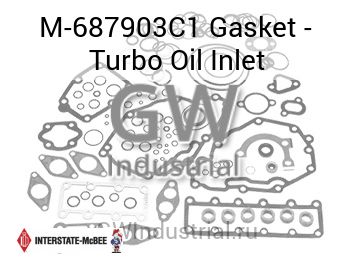 Gasket - Turbo Oil Inlet — M-687903C1