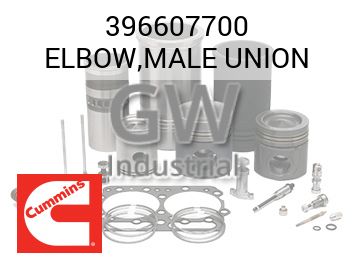 ELBOW,MALE UNION — 396607700