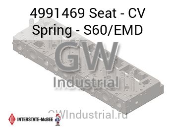 СЕДЛО ПРУЖИНЫ CV S60 EMD