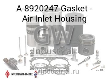 Gasket - Air Inlet Housing — A-8920247