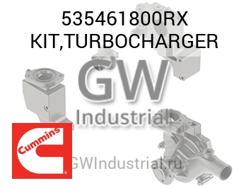 KIT,TURBOCHARGER — 535461800RX