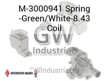 Spring -Green/White-8.43 Coil — M-3000941