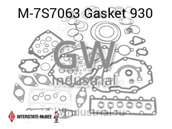 Gasket 930 — M-7S7063