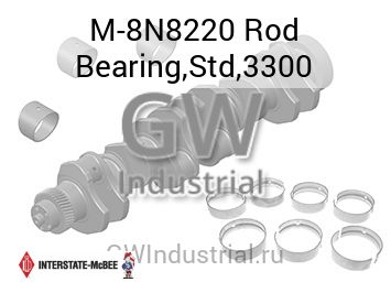 Rod Bearing,Std,3300 — M-8N8220