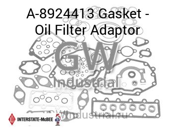 Gasket - Oil Filter Adaptor — A-8924413