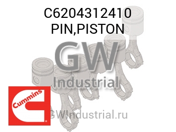 PIN,PISTON — C6204312410