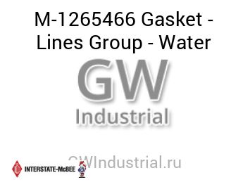 Gasket - Lines Group - Water — M-1265466