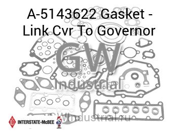 Gasket - Link Cvr To Governor — A-5143622