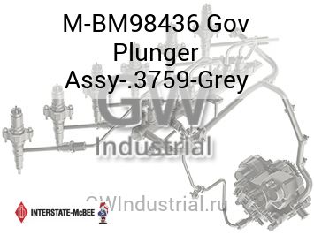Gov Plunger Assy-.3759-Grey — M-BM98436