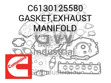 GASKET,EXHAUST MANIFOLD — C6130125580