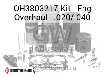 Kit - Eng Overhaul - .020/.040 — OH3803217