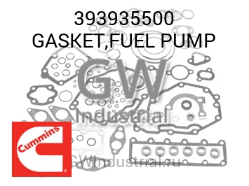 GASKET,FUEL PUMP — 393935500