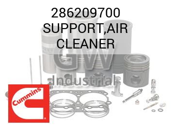 SUPPORT,AIR CLEANER — 286209700