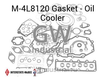Gasket - Oil Cooler — M-4L8120
