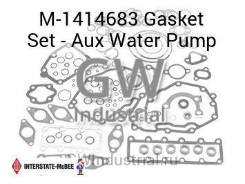 Gasket Set - Aux Water Pump — M-1414683