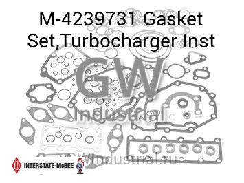 Gasket Set,Turbocharger Inst — M-4239731
