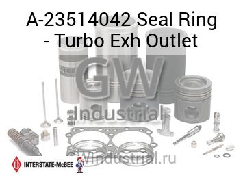 Seal Ring - Turbo Exh Outlet — A-23514042
