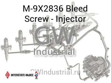 Bleed Screw - Injector — M-9X2836