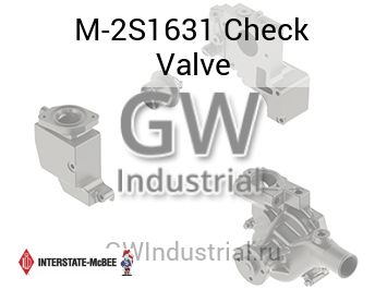 Check Valve — M-2S1631