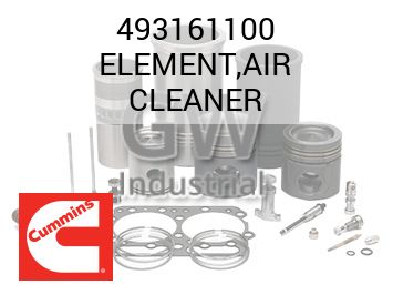 ELEMENT,AIR CLEANER — 493161100