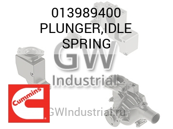 PLUNGER,IDLE SPRING — 013989400