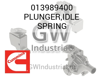 PLUNGER,IDLE SPRING — 013989400