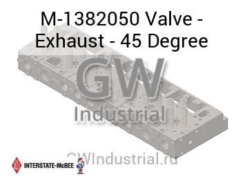 Valve - Exhaust - 45 Degree — M-1382050