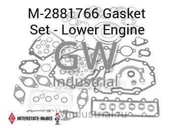 Gasket Set - Lower Engine — M-2881766