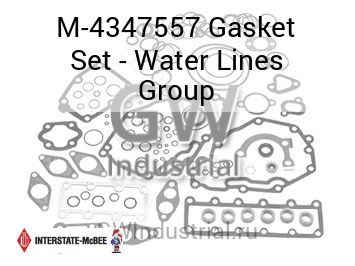 Gasket Set - Water Lines Group — M-4347557