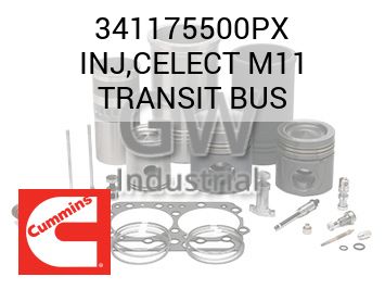 INJ,CELECT M11 TRANSIT BUS — 341175500PX