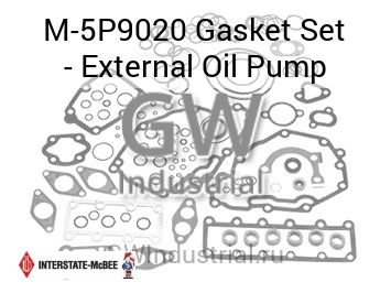Gasket Set - External Oil Pump — M-5P9020