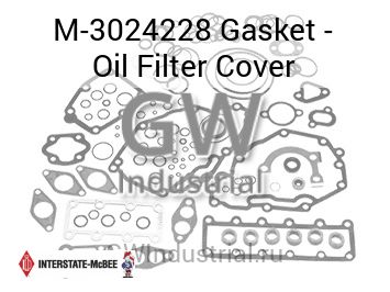 Gasket - Oil Filter Cover — M-3024228