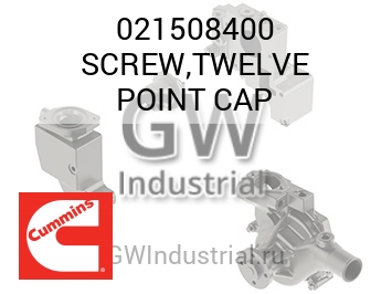 SCREW,TWELVE POINT CAP — 021508400