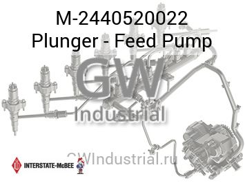 Plunger - Feed Pump — M-2440520022